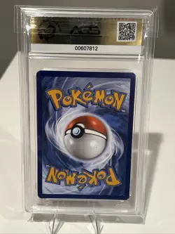 2022 Pokemon SWSH Lucario Reverse Holo Brilliant Stars AGS 10 - Image 2