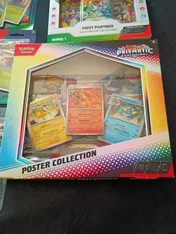 Pokemon First Partner Illustration Collection + Poster Collection 8 Packs + More - Image 2