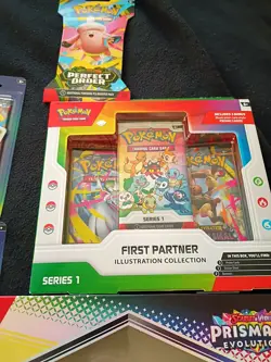 Pokemon First Partner Illustration Collection + Poster Collection 8 Packs + More - Image 3