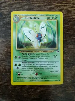 Pokemon Neo Discovery Butterfree 19/75 Non Holo - Image 1