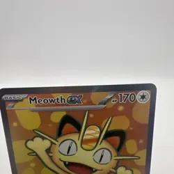 Pokemon TCG Perfect Order Meowth EX 107/088 Full Art Ultra Rare - Image 3