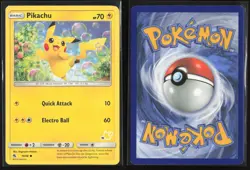 Pikachu 19/68 Common Hidden Fates Pokemon Lightly Played - Image 3