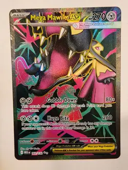 Pokemon TCG: Mega Mawile EX Ultra Rare (Mega Evolution) 162/132 MINT - Image 1