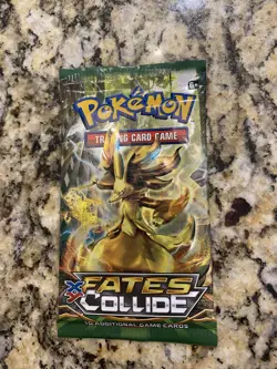 XY Fates Collide Sleeved Booster Pack New Factory Sealed Pokemon TCG Delphox 820650801136 - Image 2