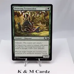 MTG - M21 - Drowsing Tyrannodon - #178 - Near Mint - Image 1