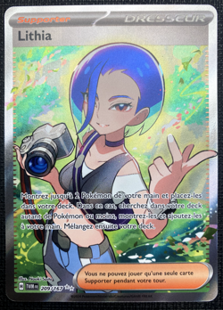 Lithia (Perrin) 209/167 Twilight Masquerade Full Art Trainer FrenNM Pokemon 2024 - Image 1