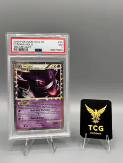 Pokemon Gengar Prime Holo HG&SS Triumphant 94/102 PSA 7 NEW CERT - Image 1