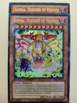 2x Sophia, Goddess of Rebirth DT07-EN079 LP - Image 1