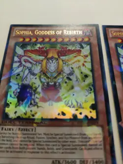 2x Sophia, Goddess of Rebirth DT07-EN079 LP - Image 2