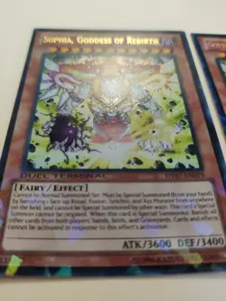 2x Sophia, Goddess of Rebirth DT07-EN079 LP - Image 3