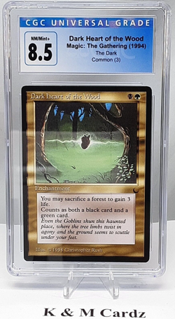 MTG - The Dark - Dark heart of the Wood - Graded - CGC 8.5 - Vintage - Image 1