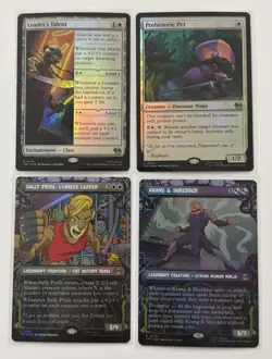 MTG TMNT 65 Card Lot-5 MYTHIC, 10 RARE, 20U, 30C) Donnie’s Bo The Ooze Foil P16 - Image 5