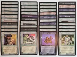 MIDDLE EARTH CCG MECCG THE WHITE HAND TWH EXPANSION COMPLETE SET 122 CARDS NM+ - Image 3