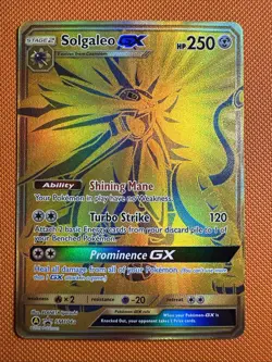 Solgaleo GX SM104a Black Star Promo Pokemon Card NM - Image 1