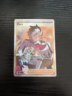 Piers 069/072 Shining Fates NM Full Art Ultra Rare Pokemon Card - Image 1