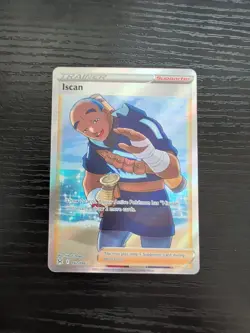 Iscan 192/196 Full Art Lost Origin Pokemon Card Near Mint - Image 1