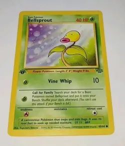 1st Edition BELLSPROUT Jungle 49/64 NM 🌟 Super Clean Vintage Card 1999 Wizards - Image 1