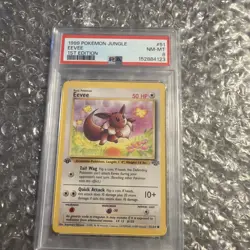 1999 Pokemon TCG First Edition Eevee Jungle Set Card 51/64 - Image 1
