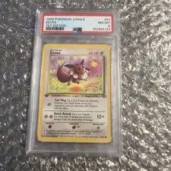 1999 Pokemon TCG First Edition Eevee Jungle Set Card 51/64 - Image 2