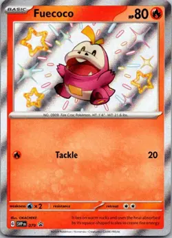 Fuecoco Holofoil Promo SV: Scarlet & Violet Promo Cards 079 NM - Image 1
