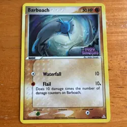 Pokemon TCG Barboach 60/110 Holon Phantoms Reverse Holo Card Stamped LP - Image 1