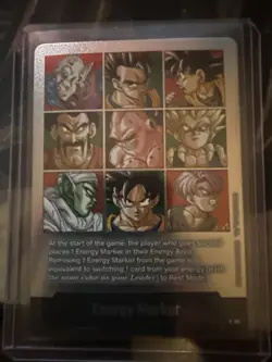 Energy Marker E-89 Silver Manga Booster 02 Dragon Ball Card English - Image 1