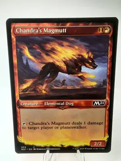 MTG - M21 - Chandra's Magmutt - Showcase - #303 - Near Mint - Image 1