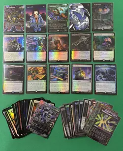 MTG TMNT 65 Card Lot (5 MYTHIC, 10 RARE, 20U, 30C) Waves Aggression Splinter P9 - Image 2