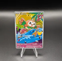 First Partner Pokemon Cards Collection - (ROWLET, LITTEN, POPPLIO) - NM - Image 3