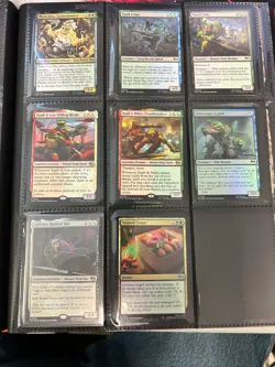 magic the gathering teenage mutant ninja turtles Binder full of cards - Image 4