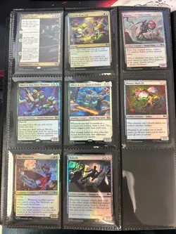 magic the gathering teenage mutant ninja turtles Binder full of cards - Image 5