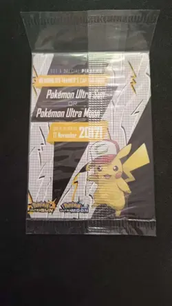 Pokemon Card Ash's Pikachu SM108 Promo Sealed - Image 2