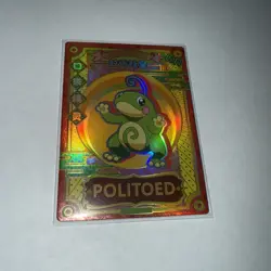 Pokemon eif Baby Card Politoed GR KDJL-GR-027 - Image 1