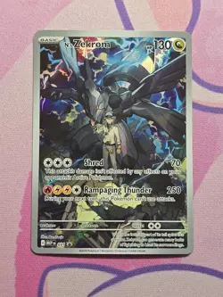 Pokemon TCG Holo Full Art N’s Zekrom Promo Card #31 Mint FAST SHIPPING NM - Image 1