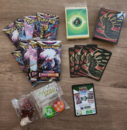 Pokemon TCG Sword And Shield Lost Origin Elite Trainer*OPENED BOX* Mix Card Lot - Image 4