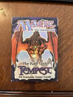 Magic: The Gathering Tempest The Rath Cycle 60 Card Booster Deck with Book - Image 1