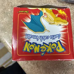 1999 Pokemon CHARIZARD 23k Gold Plated Trading Card Burger King Red Box - Image 5