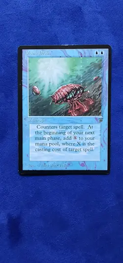 Mana Drain MTG Legends Magic: the Gathering in LP Condition - Image 1