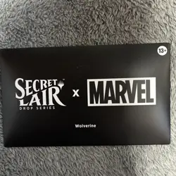 Sealed Magic the Gathering (MTG) Secret Lair x Marvel's Wolverine (Non-Foil) - Image 3