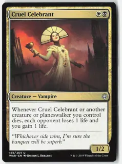 Cruel Celebrant U War of the Spark 188 NM - Image 1