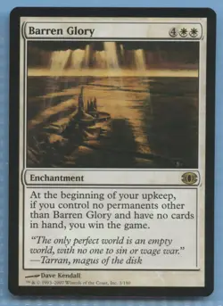 MTG: Future Sight: Barren Glory - Image 1