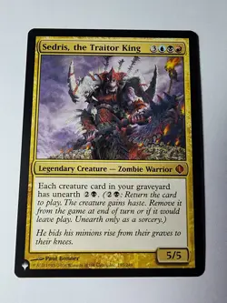 Sedris, the Traitor King The List Reprints Regular - Image 1