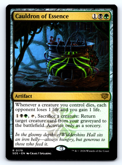 Cauldron of Essence - Secrets of Strixhaven - MTG - Image 1