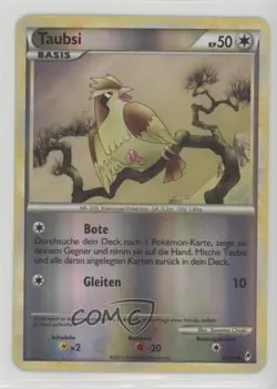 Pidgey German Reverse Foil Pokemon HeartGold & SoulSilver Call of Legends #67 - Image 1