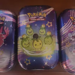 Pokemon Mini Tins Scarlet & Violet Paldean Fates Complete Set, 5-Pack - Image 3