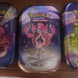 Pokemon Mini Tins Scarlet & Violet Paldean Fates Complete Set, 5-Pack - Image 4