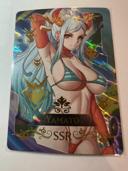 YAMATO one Piece SSR Goddess Story Anime Waifu Card Girl Foil Doujin ACG - Image 1