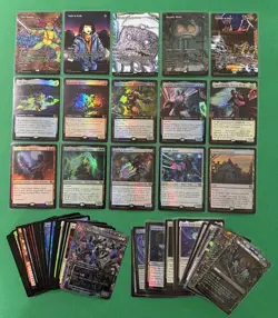 MTG TMNT 65 Card Lot (5 MYTHIC, 10 RARE, 20U, 30C) Leo’s Katana The Ooze P10 - Image 2