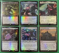 MTG TMNT 65 Card Lot (5 MYTHIC, 10 RARE, 20U, 30C) Leo’s Katana The Ooze P10 - Image 5