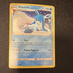 Pokemon TCG Glaceon SWSH192 SWSH: Sword & Shield Promo Holo Card - Image 1